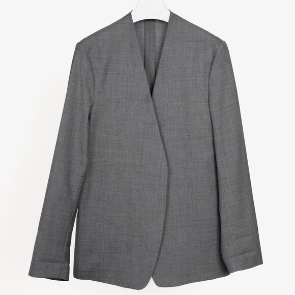 Maison Margiela Mens 2018 Grey Wool Suiting Jacket